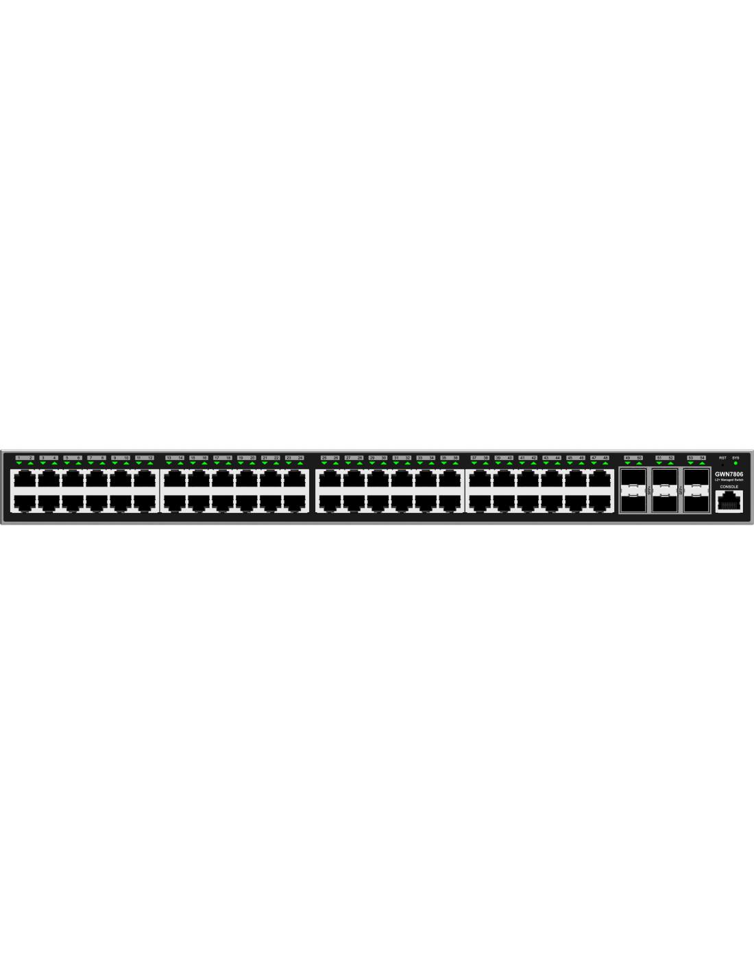 Grandstream Gwn Enterprise L Port Managed Gbe Switch