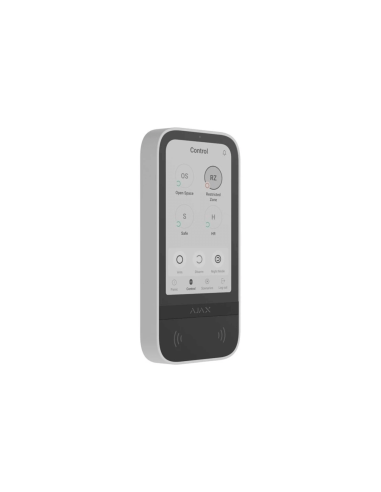 AJAX White Wireless Keypad Touch Screen