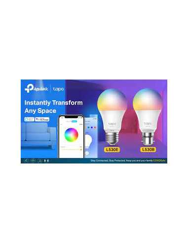 Tapo L530E, Smart Wi-Fi Light Bulb, Multicolor