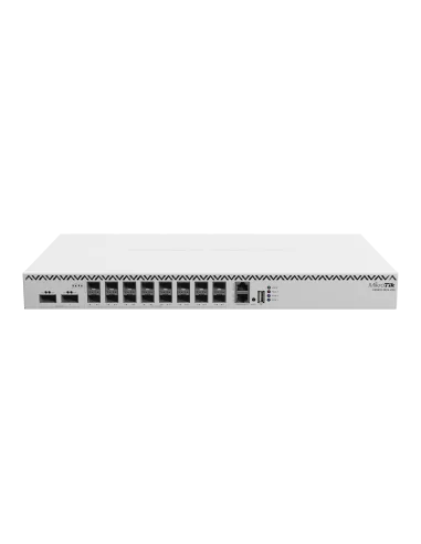 MikroTik - Cloud Router Switch 518-16XS-2XQ-RM, 2x100 Gigabit QSFP28, 16x 25 Gigabit SFP28