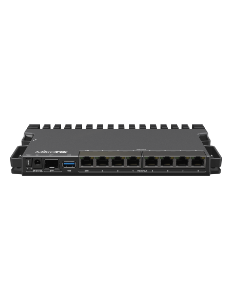 MikroTik 7 Gigabit 1 x 2.5Gbps 1 SFP+ PoE Router L5 License | MT-RB5009UPR+S+IN