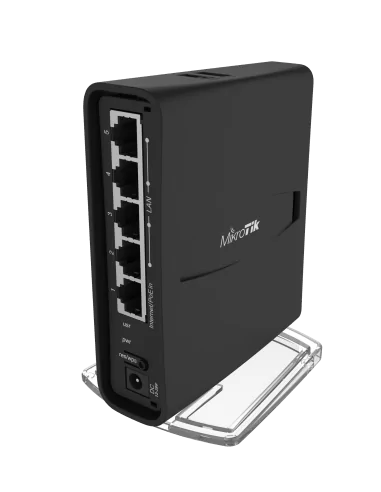 MikroTik hAP ac2 WiFi 5 Gigabit Router with 5GbE ports | RBD52G-5HacD2HnD-TC
