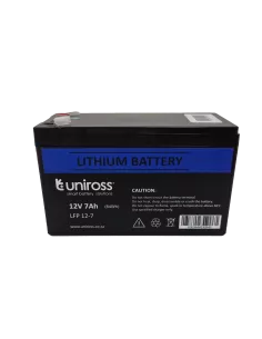 Uniross - 12.8V 7Ah, 89.6Wh Lithium Phosphate battery