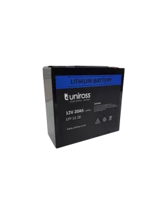 Uniross - 12.8V 20Ah, 256Wh Lithium Phosphate battery