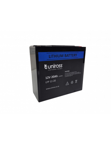 Uniross - 12.8V 20Ah, 256Wh Lithium...
