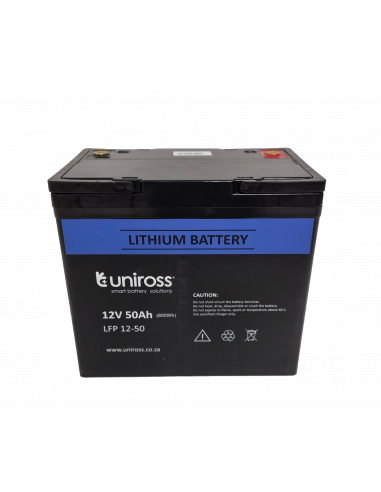 Uniross - 12.8V 50Ah, 640Wh Lithium...