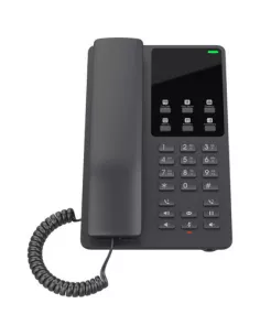 Grandstream 2 Line Compact Hotel Phone Black, Wi-Fi 5 - Non-POE