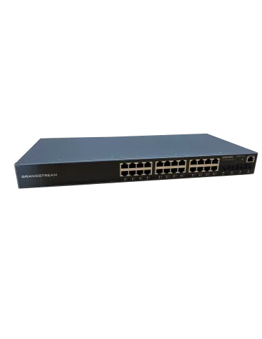 Grandstream Enterprise 24 port Managed GbE PoE+ Switch | GWN7803P