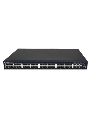 BDCOM 48-Port L3 GE PoE, 6 10GE/GE SFP+, Hot-swap PSU