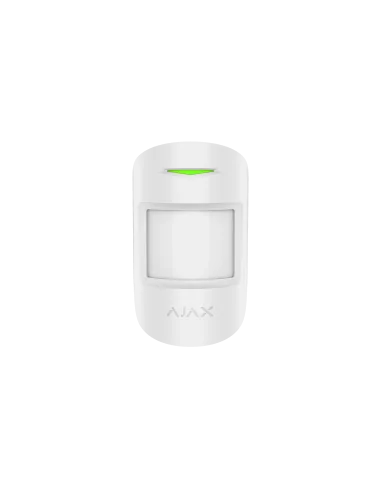 AJAX - MotionProtect Plus - White Wireless Pet Immune Indoor Motion Detector + Thermal Filter Tech