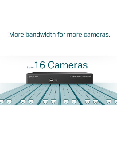 買取激安TP-Link VIGI 16チャンネル ネットワーク ビデオ レコーダー スマートフォン アプリ 対応 監視システム H.265+ 80Mbps ONVIF 準拠 その他