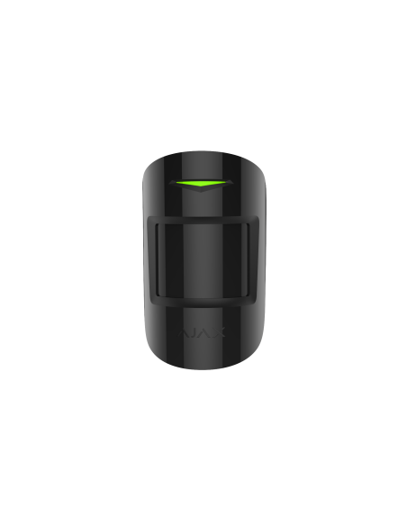 AJAX Security - CombiProtect - Black Wireless Combined Motion & Glass Break Detector | AJAX-CP-INDR-B