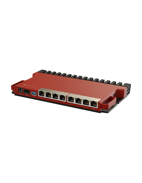 MikroTik 8 Gigabit 2.5Gbps SFP Dual Core Router | L009UiGS-RM | MiRO