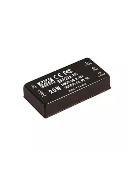 Mean Well - 20W Single Output DC - DC Converter - 5VDC