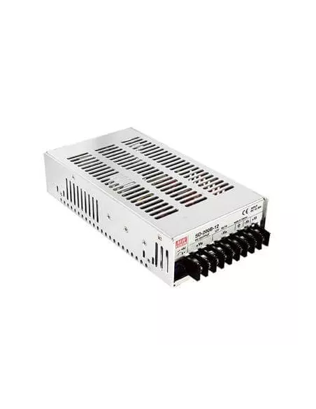 Mean Well - 200W Single Output DC-DC Converter, INPUT: 19-36VDC (10.4Amp), OUTPUT: 48VDC (4.2Amp)