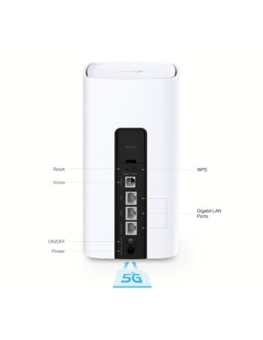 Unità Mesh Router TP-LINK 5G + Slot SIM Card, Wi-Fi 6 AX3000