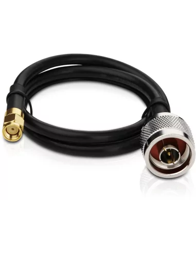 Acconet 1M SMA R/P to N-Type (Male) LMR Cable