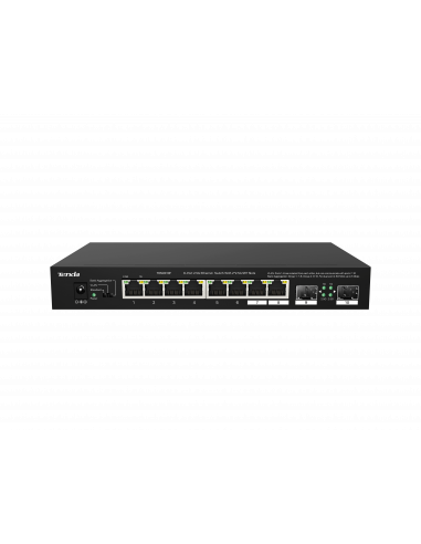 Tenda 8-Port 2.5G Ethernet Switch with 2x 2.5G SFP slots