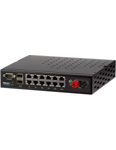 Netonix 12 Port Managed 250W Passive DC POE Switch + 2 SFP Uplink Ports