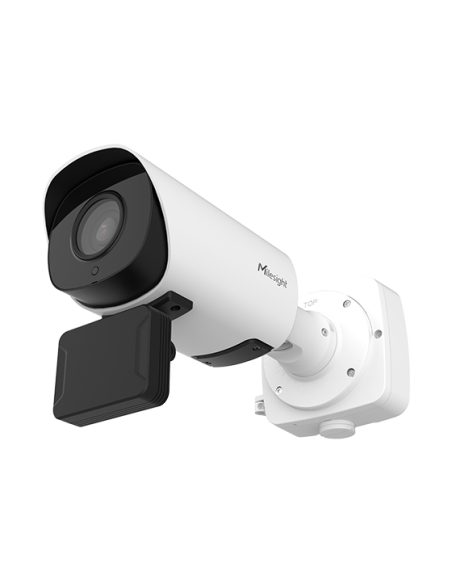 Milesight 2MP AI LPR Bullet Camera with Black- & Whitelist Support | MS-C2966-RFPE