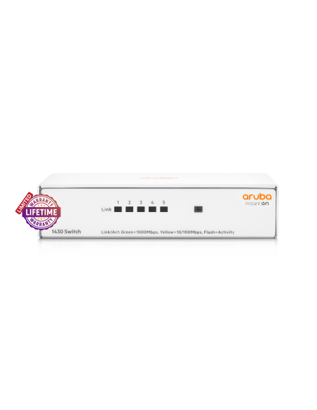 HPE Networking Instant On 1430 5 port GbE Switch | SW14305G | MiRO