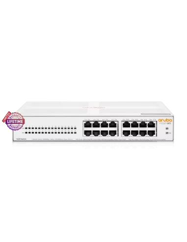 HPE Networking Instant On 1430 16 port GbE PoE Switch 124W | SW143016G-124W | MiRO