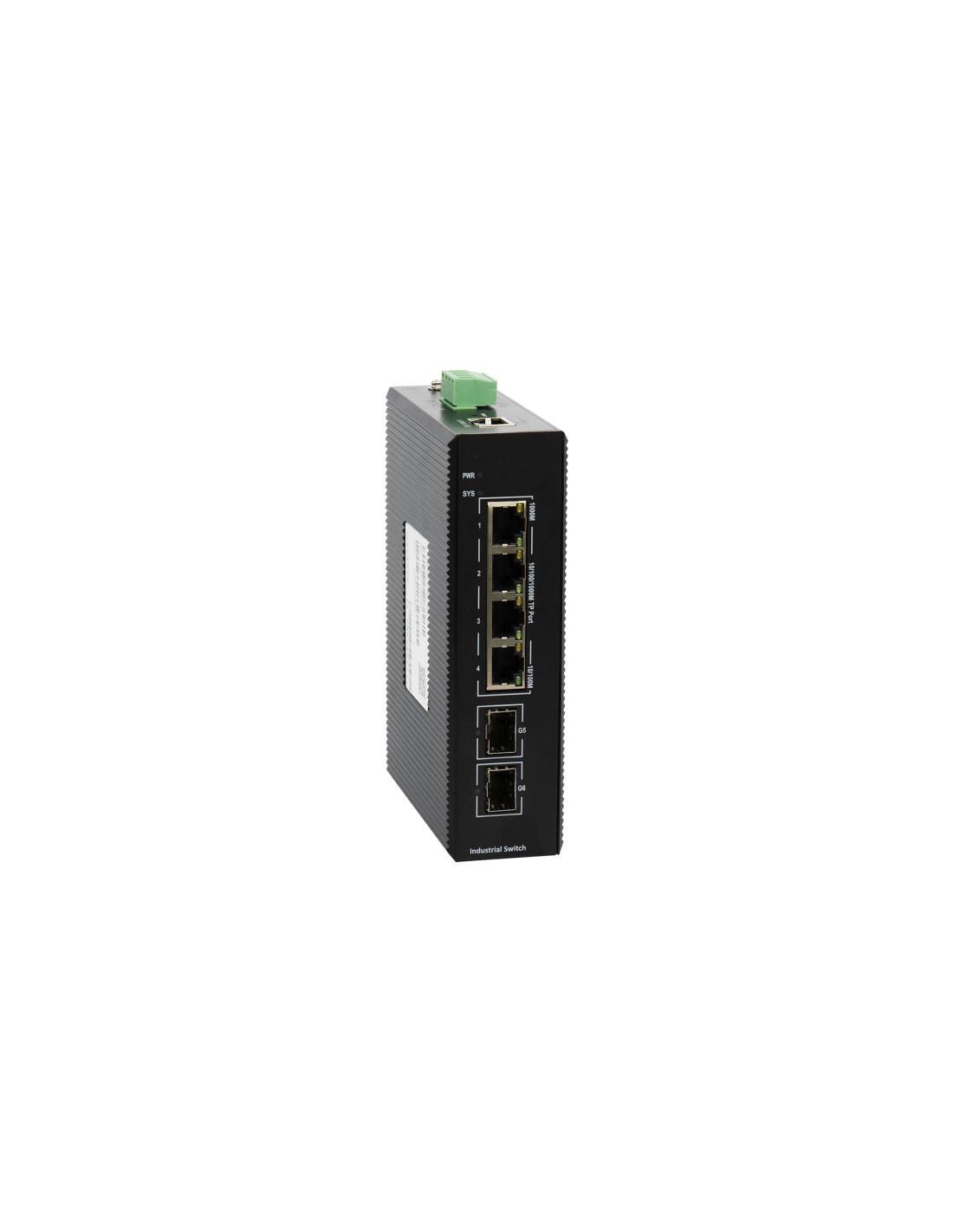 BDCOM 4 Port Gigabit Industrial PoE+ Switch With 2 SFP - Managed