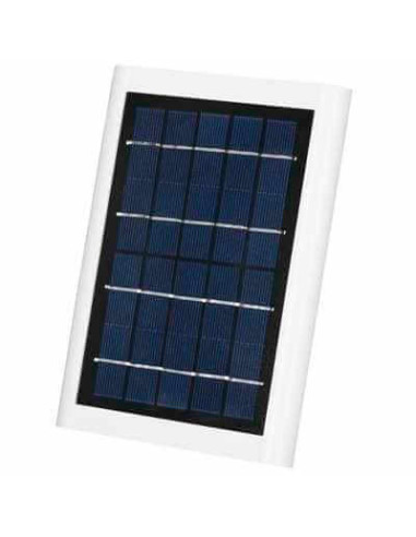 white ring solar panel