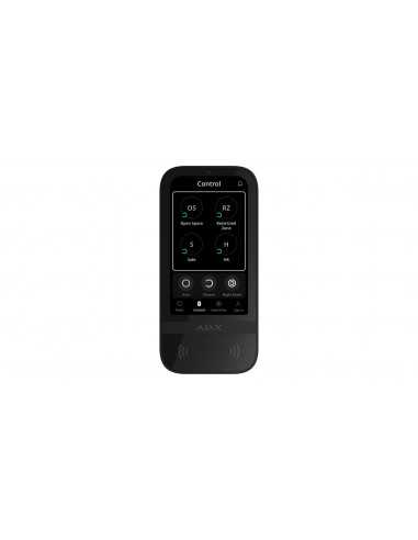 AJAX - Black Wireless Keypad Touch...