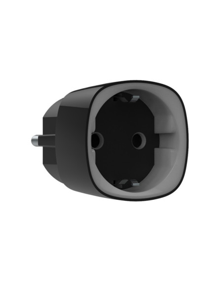 AJAX - Automation - Black Wireless Smart Plug with Energy Consumption Monitoring Function