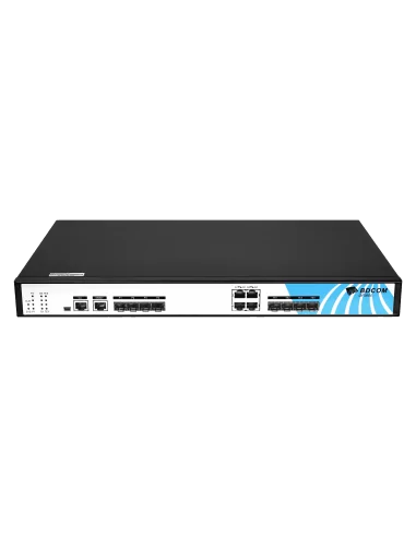 BDCOM 4 Port GPON OLT Headend - Dual Internal AC PSU