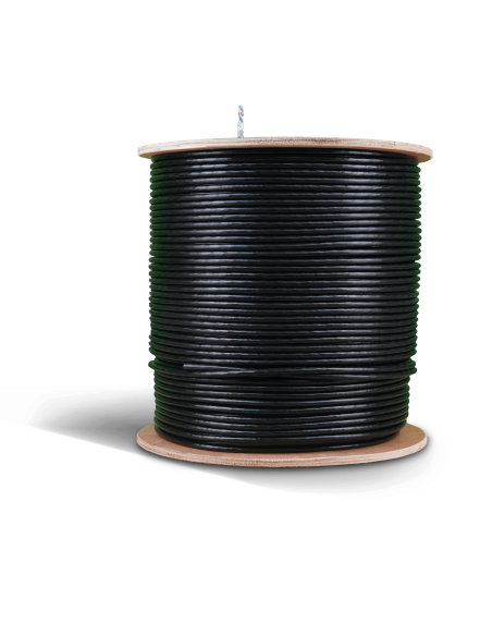 Acconet CAT6 500m Roll Solid Copper STP Cable Outdoor | CAT6U-500-SC
