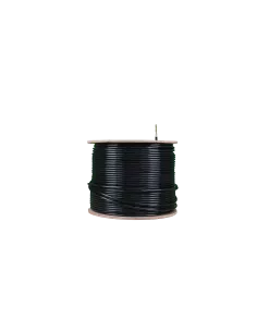 Acconet 305m Roll, Black, Solid Copper, UV protected, STP, CAT6 Cable (Outdoor Use)