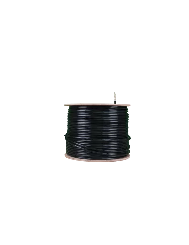 Acconet 305m Roll, Black, Solid Copper, UV protected, STP, CAT6 Cable (Outdoor Use)