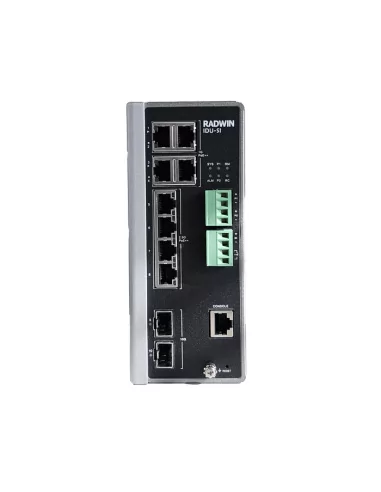 RADWIN IDU-SI Layer 3 Industrial DC PoE Switch