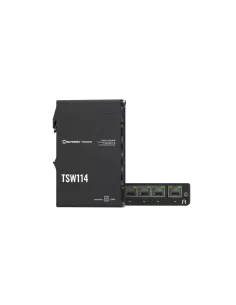 Teltonika Industrial 5 port Gigabit Switch, Supports auto MDI/MDIX crossover - Unmanaged (10Gbps)