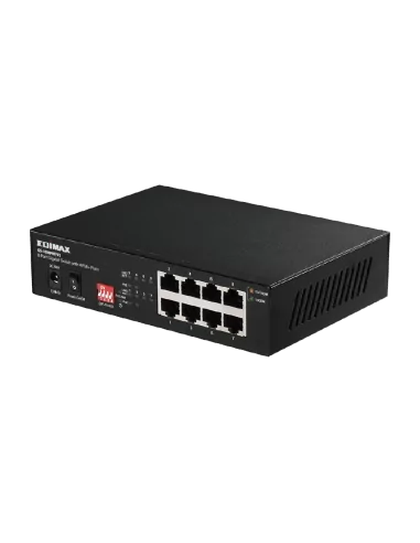 Edimax 8 Port Gb PoE+ Switch (4 x PoE+ Ports)