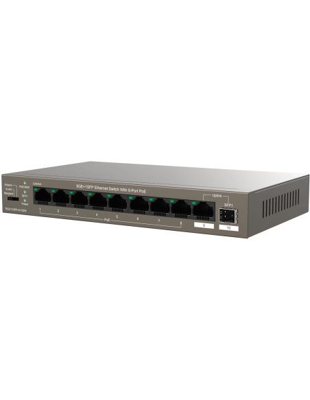 Tenda 8-Port Gigabit PoE Desktop Switch | TEG1009P-EI