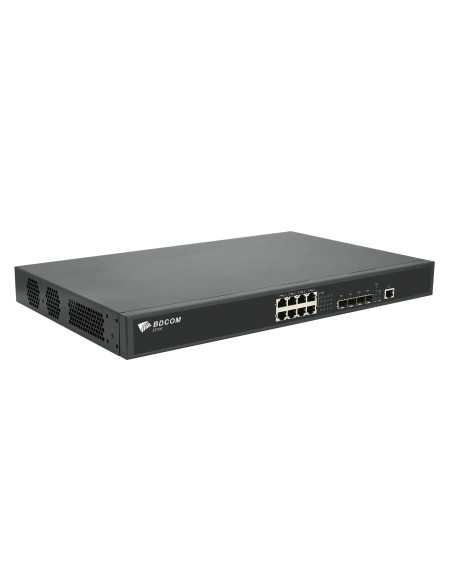 BDCOM 8 Port 2.5G PoE+ Switch with 4 SFP+