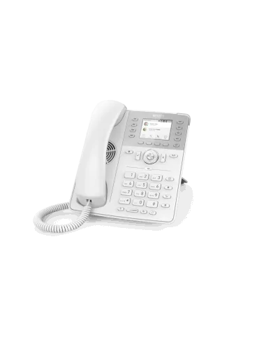 Snom D735 12-Line Desktop SIP Phone in White - MiRO Distribution