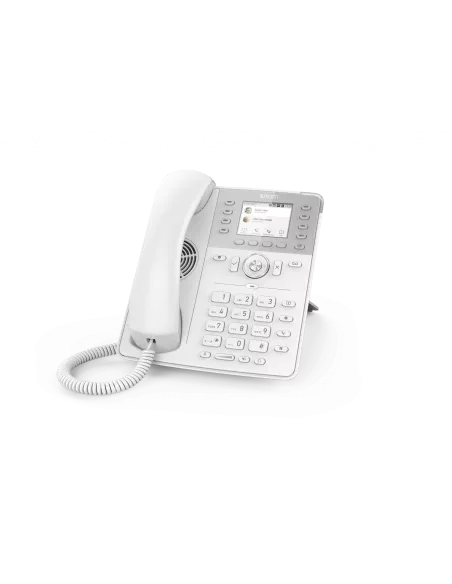 Snom D735 12-Line Desktop SIP Phone in White - MiRO Distribution