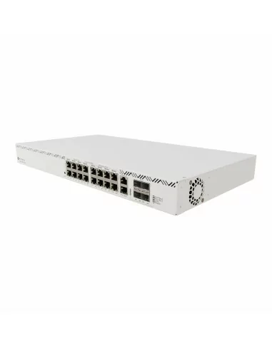 MikroTik 16 Port PoE++ Cloud Router Switch | CRS320-8P-8B-4S+RM