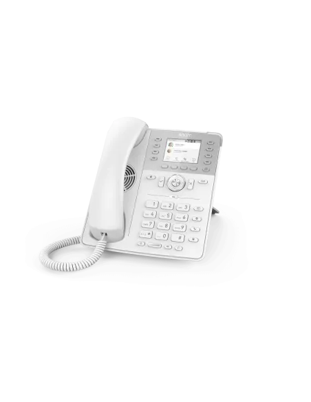 Snom D735 12-Line Desktop SIP Phone in White - MiRO Distribution