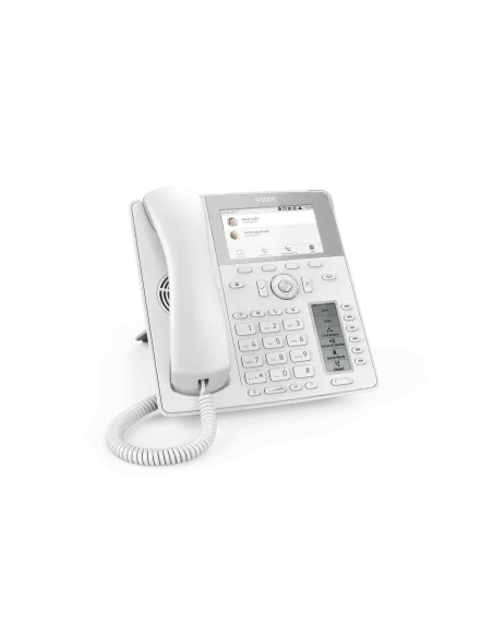 Snom D785 12-Line Desktop SIP Phone in White - MiRO Distribution