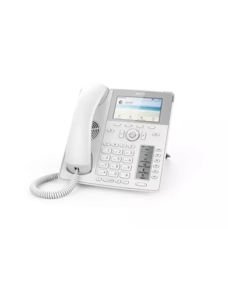 Snom D785 12-Line Desktop SIP Phone in White - MiRO Distribution