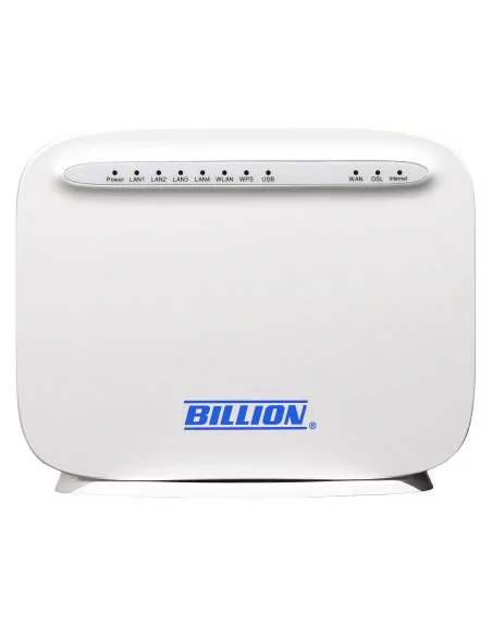 BILLION Wireless-N VDSL2/ADSL2+ Firewall Router, VDSL2/ADSL2+, 802.11n wireless access point