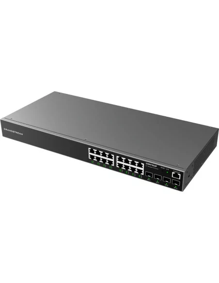 Grandstream Enterprise 16 port Managed GbE PoE+ Switch 240W | GWN7802P