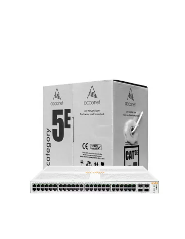 HPE Promo - BuyARU-IO-SW193048G-370W & get 1 x Acconet CAT5-100 FREE