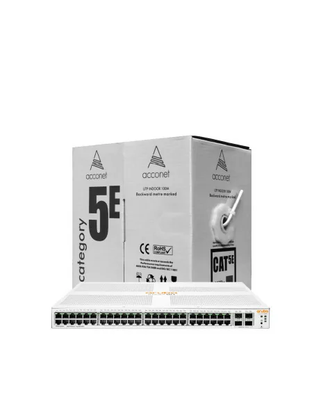 HPE Promo - BuyARU-IO-SW193048G-370W & get 1 x Acconet CAT5-100 FREE