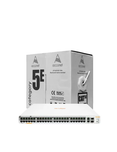 HPE Promo - Buy ARU-IO-SW196048G-600W & get 1 x Acconet CAT5-100 FREE